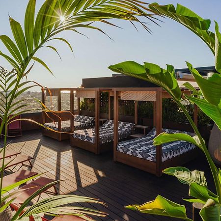 Nobu Hotel Barcelona Bagian luar foto The rooftop of the hotel