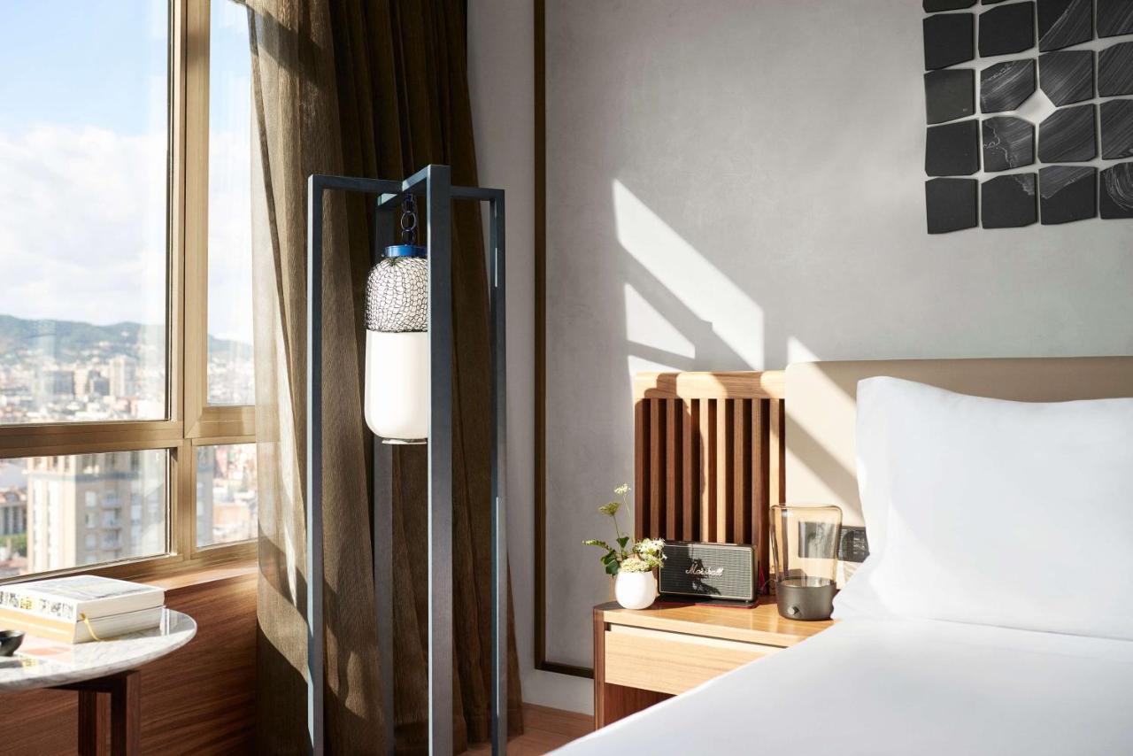 Nobu Hotel Barcelona Bagian luar foto A room at the hotel