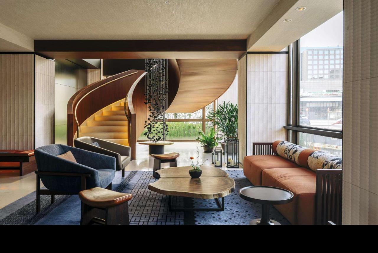 Nobu Hotel Barcelona Bagian luar foto The hotel's lobby