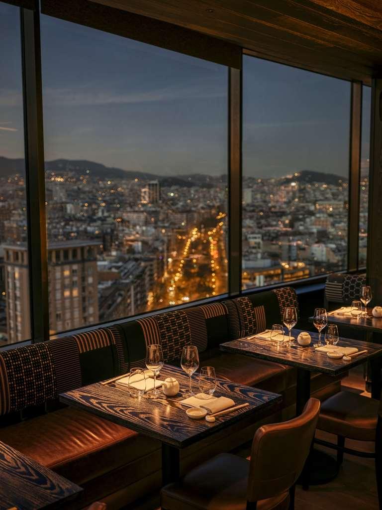 Nobu Hotel Barcelona Restoran foto View from the restaurant
