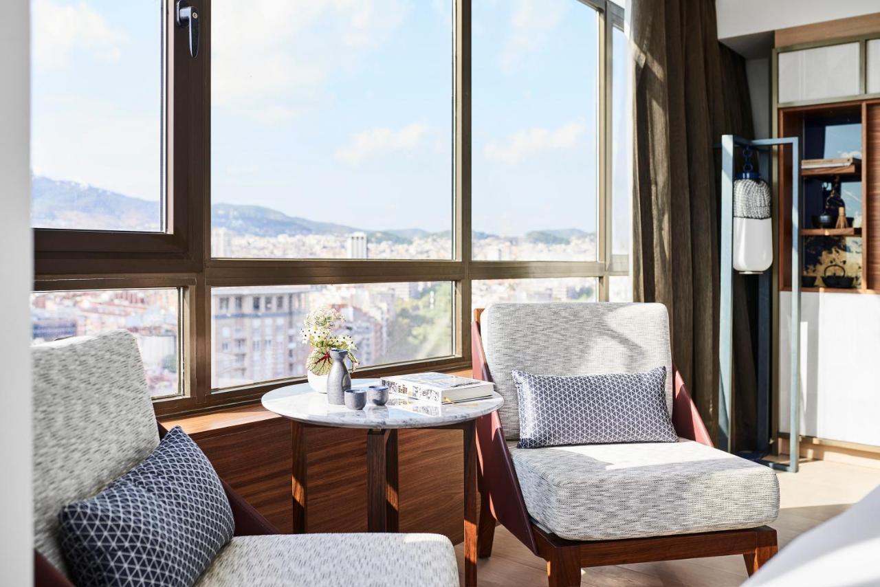 Nobu Hotel Barcelona Bagian luar foto A room at the hotel